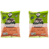 Pack of 2 - 24 Mantra Organic Masoor Dal - 2 Lb (908 Gm)