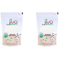 Pack of 2 - Jiva Organics Organic Rice Flour - 2 Lb (907 Gm) [50% Off]