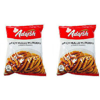 Pack of 2 - Adarsh Spicy Mullu Murukku - 170 Gm (6 Oz)