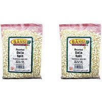 Pack of 2 - Bansi Roasted Dalia Split - 200 Gm (7 Oz)