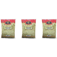 Pack of 3 - Deep Fennel Seeds Raw - 200 Gm (7 Oz)