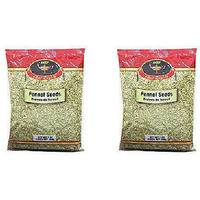 Pack of 2 - Deep Fennel Seeds - 400 Gm (14 Oz)