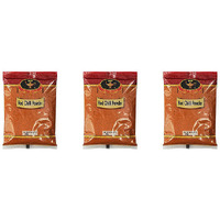 Pack of 3 - Deep Red Chilli Powder - 400 Gm (14 Oz)