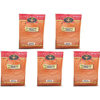 Pack of 5 - Deep Red Chili Powder Extra Hot - 200 Gm (7 Oz)