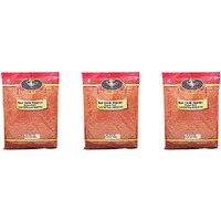 Pack of 3 - Deep Red Chilli Powder Resham Patti - 200 Gm (7 Oz)