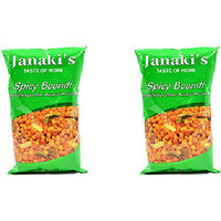 Pack of 2 - Janakis Spicy Boondi - 200 Gm (7 Oz)