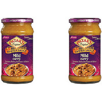 Pack of 2 - Patak's Mild Curry Simmer Sauce Mild - 15 Oz (425 Gm)