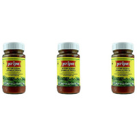 Pack of 3 - Priya Bitter Gourd Pickle No Garlic - 300 Gm (10 Oz)