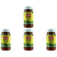 Pack of 4 - Priya Bitter Gourd Pickle No Garlic - 300 Gm (10 Oz)