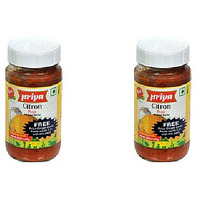 Pack of 2 - Priya Citron Pickle With Garlic - 300 Gm (10 Oz)