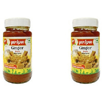 Pack of 2 - Priya Ginger Pickle Sweet - 300 Gm