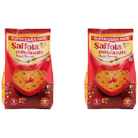 Pack of 2 - Saffola Masala Oats Peppy Tomato - 500 Gm (17.6 Oz)