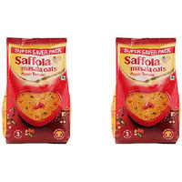 Pack of 2 - Saffola Masala Oats Peppy Tomato - 500 Gm (17.6 Oz)