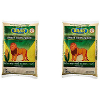 Pack of 2 - Brar Sweet Corn Flour - 4 Lb (1.81 Kg)