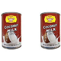 Pack of 2 - Deep Coconut Milk - 400 Ml (13.5 Fl Oz)