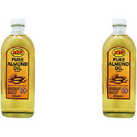 Pack of 2 - Ktc Pure Almond Oil - 300 Ml (10.14 Fl Oz)