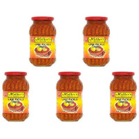 Pack of 5 - Mother's Recipe Lime Pickle Hot - 500 Gm (1.1 Lb)