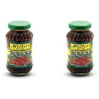 Pack of 2 - Mother's Recipe Gongura Red Chili Pickle - 300 Gm (10 Oz) [Fs]