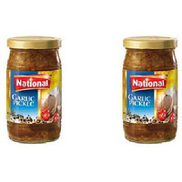 Pack of 2 - National Garlic Pickle - 310 Gm (10.93 Oz)