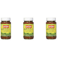 Pack of 3 - Priya Bitter Guard Pickle With Garlic - 300 Gm (10 Oz)