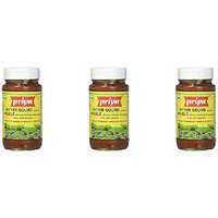 Pack of 3 - Priya Bitter Guard Pickle With Garlic - 300 Gm (10 Oz) [50% Off]
