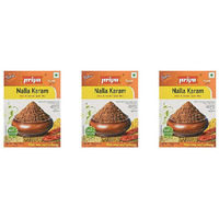Pack of 3 - Priya Nalla Karam Rice Snacks Spice Mix - 100 Gm (3.5 Oz)