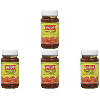 Pack of 4 - Priya Tomato Pickle With Garlic - 300 Gm (10.6 Oz)