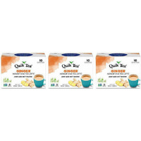 Pack of 3 - Quik Tea Ginger Chai - 240 Gm (8.45 Oz)