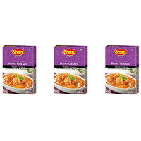 Pack of 3 - Shan Butter Chicken Recipe Seasoning Mix - 50 Gm (1.76 Oz)