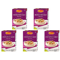 Pack of 5 - Shan Chicken White Karahi Masala - 40 Gm (1.4 Oz)