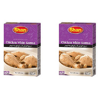 Pack of 2 - Shan Chicken White Korma Masala - 40 Gm (1.4 Oz)