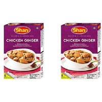 Pack of 2 - Shan Chicken Ginger Masala - 50 Gm (1.76 Oz)