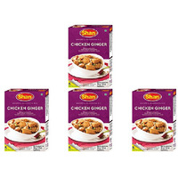 Pack of 4 - Shan Chicken Ginger Masala - 50 Gm (1.76 Oz)