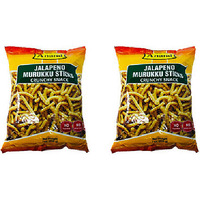 Pack of 2 - Anand Jalapeno Murukku Sticks - 200 Gm (7 Oz)