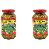 Pack of 2 - Mother's Recipe Green Chilli Pickle - 500 Gm (1.1 Lb)