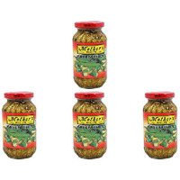 Pack of 4 - Mother's Recipe Green Chilli Pickle - 500 Gm (1.1 Lb)