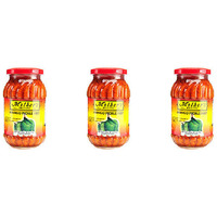 Pack of 3 - Mother's Recipe Mango Pickle Hot - 500 Gm (1.1 Lb)