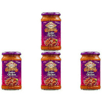 Pack of 4 - Patak's Butter Chicken Curry Simmer Sauce Mild - 15 Oz (425 Gm)