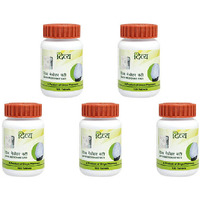 Pack of 5 - Divya Medohar Vati 100 Tablets - 70 Gm (2.5 Oz)