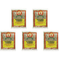 Pack of 5 - Laxmi Fennel Seeds - 400 Gm (14 Oz)