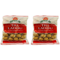Pack of 2 - Laxmi Til Sesame Laddu - 200 Gm (7 Oz)