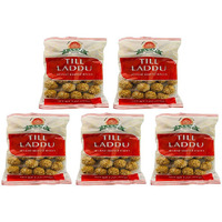 Pack of 5 - Laxmi Til Sesame Laddu - 200 Gm (7 Oz)