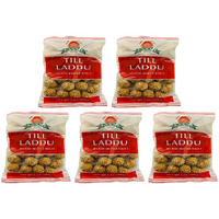 Pack of 5 - Laxmi Til Sesame Laddu - 200 Gm (7 Oz)