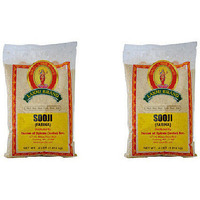 Pack of 2 - Laxmi Sooji Fine - 4 Lb (1.81 Kg)