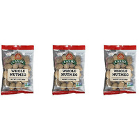 Pack of 3 - Laxmi Whole Nutmeg - 100 Gm (3.5 Oz)