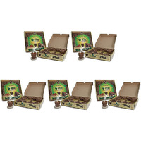 Pack of 5 - Zed Black Gauved Loban Sambrani Cup - 12 Cup