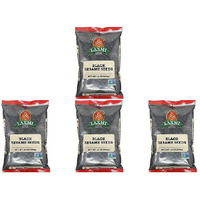 Pack of 4 - Laxmi Black Sesame Seeds - 400 Gm (14 Oz)