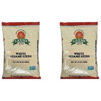 Pack of 2 - Laxmi White Sesame Seeds - 14 Oz (400 Gm)