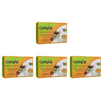 Pack of 4 - Girnar Instant Cardamom Saffron Chai Milk Tea - 220 Gm (7.7 Oz)