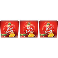 Pack of 3 - Brooke Bond Red Label Masala Black Tea - 200 Gm (7.05 Oz)